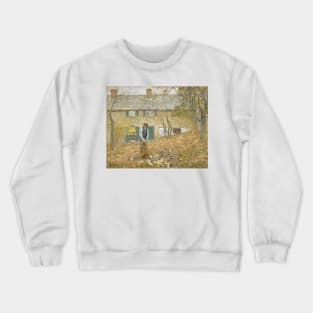 Woodchopper by Childe Hassam Crewneck Sweatshirt